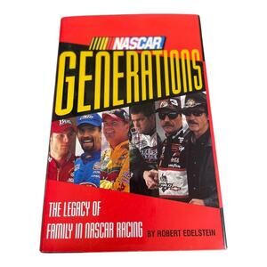 Vintage NASCAR Generations The Legacy Of Family In NASCAR Racing Hardcover Biok